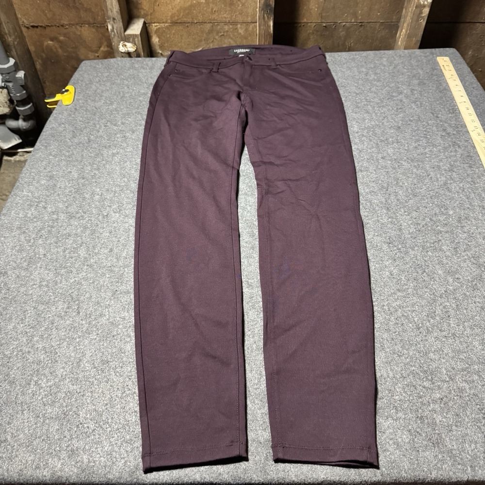 Liverpool Womens Slim Fit Straight‎ Stretch Pants Size 12/31 Office Career Work